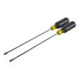Klein Tools 85072 Screwdriver Set, Long Blade Slotted and Phillips, 2-Piece