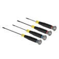 Klein Tools 85615 Precision Screwdriver Set, Slotted, and Phillips 4-Piece