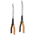Klein Tools 71402 Long Reach Needle Nose and Bent Nose Pliers Set, 13-Inch, 2-Piece
