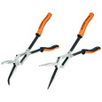 Klein Tools 71402 Long Reach Needle Nose and Bent Nose Pliers Set, 13-Inch, 2-Piece