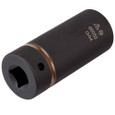 Klein Tools 66052E 2-in-1 Metric Impact Socket, 12-Point, 24 x 19 mm