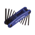 Klein Tools 70573 Grip-It® Hex Key Set, 12-Key, SAE/Metric Sizes