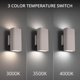 WAC Lighting 10" Edgey LED Outdoor Wall Light