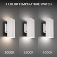 WAC Lighting 10" Edgey LED Outdoor Wall Light