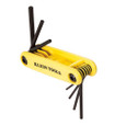 Klein Tools 70575 Grip-It® Hex Key Set, 9-Key, 3-3/4-Inch Handle, SAE Sizes