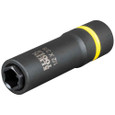 Klein Tools 66061 2-in-1 Impact Socket, 6-Point, 1/2 and 3/8-Inch