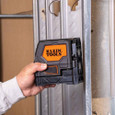 Klein Tools 93LCLGR Rechargeable Self-Leveling Green Cross-Line Laser Level with Red Plumb