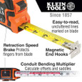Klein Tools 86230 30' Double Hook Magnetic Tape Measure
