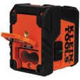 Klein Tools 93MCLG Green Mini Cross-Line Self-Leveling Laser Level, 50-Foot