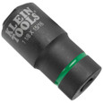 Klein Tools 66066 2-in-1 Impact Socket, 6-Point, 1-1/8 and 15/16-Inch