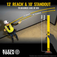 Klein Tools 9516 Tape Measure, 16-Foot Compact, Double-Hook