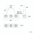 WAC Lighting 10.25" Sinclair LED Linear Pendant