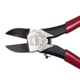 Klein Tools D227-7C Diagonal Cutting Pliers, Spring-Loaded, Plastic Cutting, 7-Inch