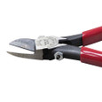 Klein Tools D227-7C Diagonal Cutting Pliers, Spring-Loaded, Plastic Cutting, 7-Inch