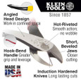 Klein Tools D248-9ST Ironworker's Diagonal Cutting Pliers, High-Leverage, 9-Inch