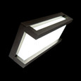 WAC Lighting 14" Axel LED Indoor and Outdoor Wall Light WS-W44014