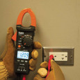 Klein Tools CL312 Clamp Meter, HVAC Digital AC Auto-Ranging Tester, 400 Amp with Temp