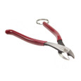 Klein Tools D248-9STT Ironworker's Diagonal Cutting Pliers, with Tether Ring, 9-Inch