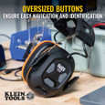 Klein Tools AESEM1 Bluetooth® Earmuffs