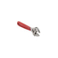 Klein Tools D506-4 Adjustable Wrench, Plastic Dipped, 4-Inch