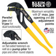 Klein Tools D53010 Plier Wrench, 10-Inch Klein Tools D53010 Plier Wrench, 10-Inch
