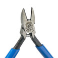 Klein Tools D257-4C Diagonal Cutting Pliers, Electronics, Tapered Nose, Spring, 4-Inch