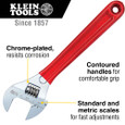 Klein Tools D507-12 Adjustable Wrench Extra Capacity, 12-Inch
