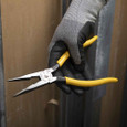 Klein Tools D203-8N Pliers, Needle Nose Side Cutters with Stripping, 8-Inch