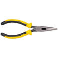 Klein Tools J203-6 Pliers, Needle Nose Side-Cutters, 6-3/4-Inch