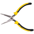 Klein Tools J203-6 Pliers, Needle Nose Side-Cutters, 6-3/4-Inch
