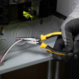 Klein Tools J203-6 Pliers, Needle Nose Side-Cutters, 6-3/4-Inch