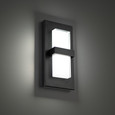 WAC Lighting 10" Bandeau LED 3-CCT Indoor and Outdoor Wall Light WS-W21110