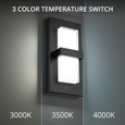WAC Lighting Bandeau LED 3-CCT Indoor and Outdoor Wall Light WAC-WS-W21110
