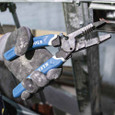 Klein Tools K12054 Klein-Kurve® Heavy-Duty Wire Stripper 8-18 AWG