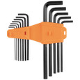Klein Tools LS12 L-Style Long Hex Key Set, SAE, 12-Piece