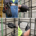 Klein Tools M2017CSTA Slim-Head Ironworker's Pliers Comfort Grip, Aggressive Knurl, 9-Inch