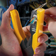 Klein Tools VDV226-005 Data Cable Crimping Tool for Pass-Thru™, Compact
