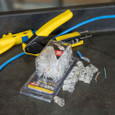 Klein Tools VDV826-702 Pass-Thru™ Modular Data Plug, RJ45- CAT5E, 50-Pack