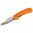Klein Tools OFK000ORT KTO Resurgence Fishing Knife, Drop Point Blade, Orange Handle