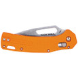 Klein Tools OFK000ORT KTO Resurgence Fishing Knife, Drop Point Blade, Orange Handle