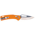 Klein Tools OFK000ORT KTO Resurgence Fishing Knife, Drop Point Blade, Orange Handle