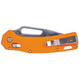 Klein Tools OFK000ORT KTO Resurgence Fishing Knife, Drop Point Blade, Orange Handle