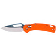 Klein Tools OFK000ORT KTO Resurgence Fishing Knife, Drop Point Blade, Orange Handle