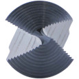 Klein Tools KTSB14 12-Step Drill Bit, 3/8-Inch Hex, Double Straight Flute, 3/16-Inch to 7/8-Inch