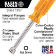 Klein Tools S166 1/2-Inch Nut Driver, 6-Inch Hollow Shaft