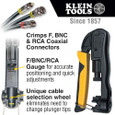 Klein Tools VDV001-833 VDV ProTech™ Data & Coaxial Kit