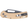 Klein Tools OGK000TNT KTO Resurgence Knife, Drop Point Blade, Sand Handle