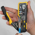 Klein Tools VDV826-764 Pass-Thru™ Modular Data Plugs, RJ45-CAT6A, UTP 200-Pack