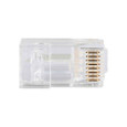 Klein Tools VDV826-764 Pass-Thru™ Modular Data Plugs, RJ45-CAT6A, UTP 200-Pack