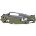Klein Tools OGK001GNT KTO Resurgence Knife, Tanto Blade, Moss Green Handle